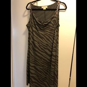Michael Kors plus size 1X print dress